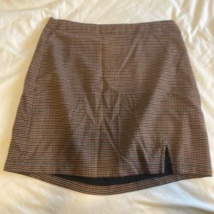 Abercrombie & Fitch Chic high waisted Plaid Mini Skirt Medium